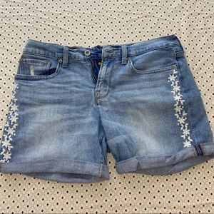 Lucky Brand Jean Shorts with Detailing